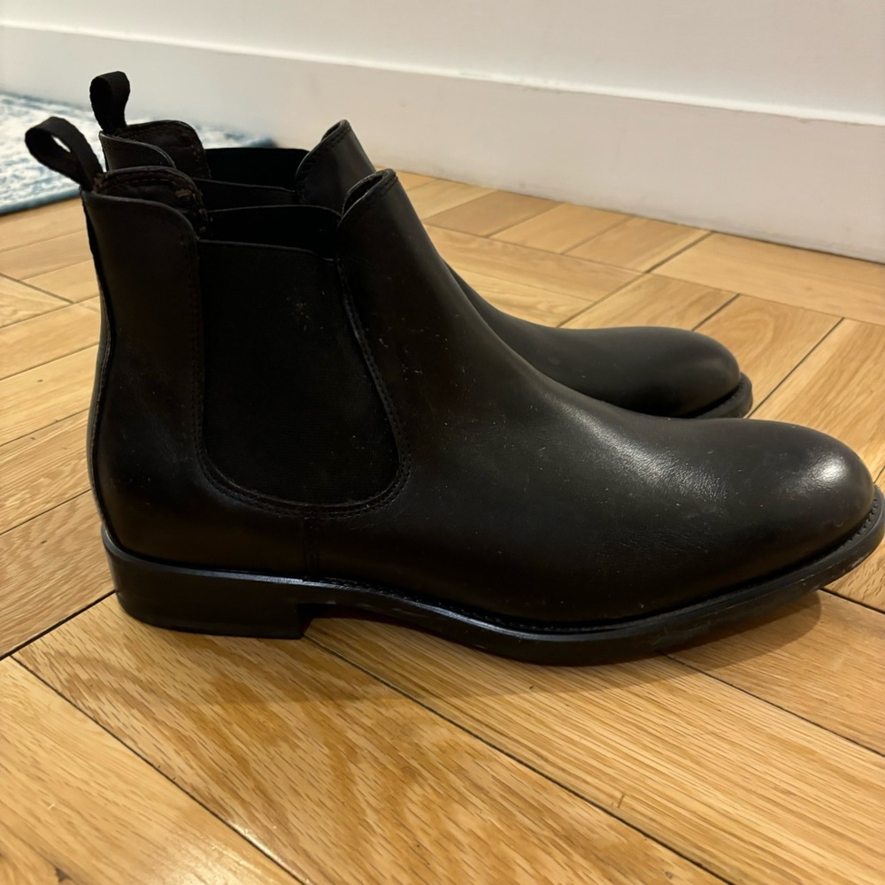 Testoni BASIC men’s chelsea boot size 11 black